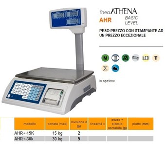 BILANCIA AHR  LINEA ATHENA